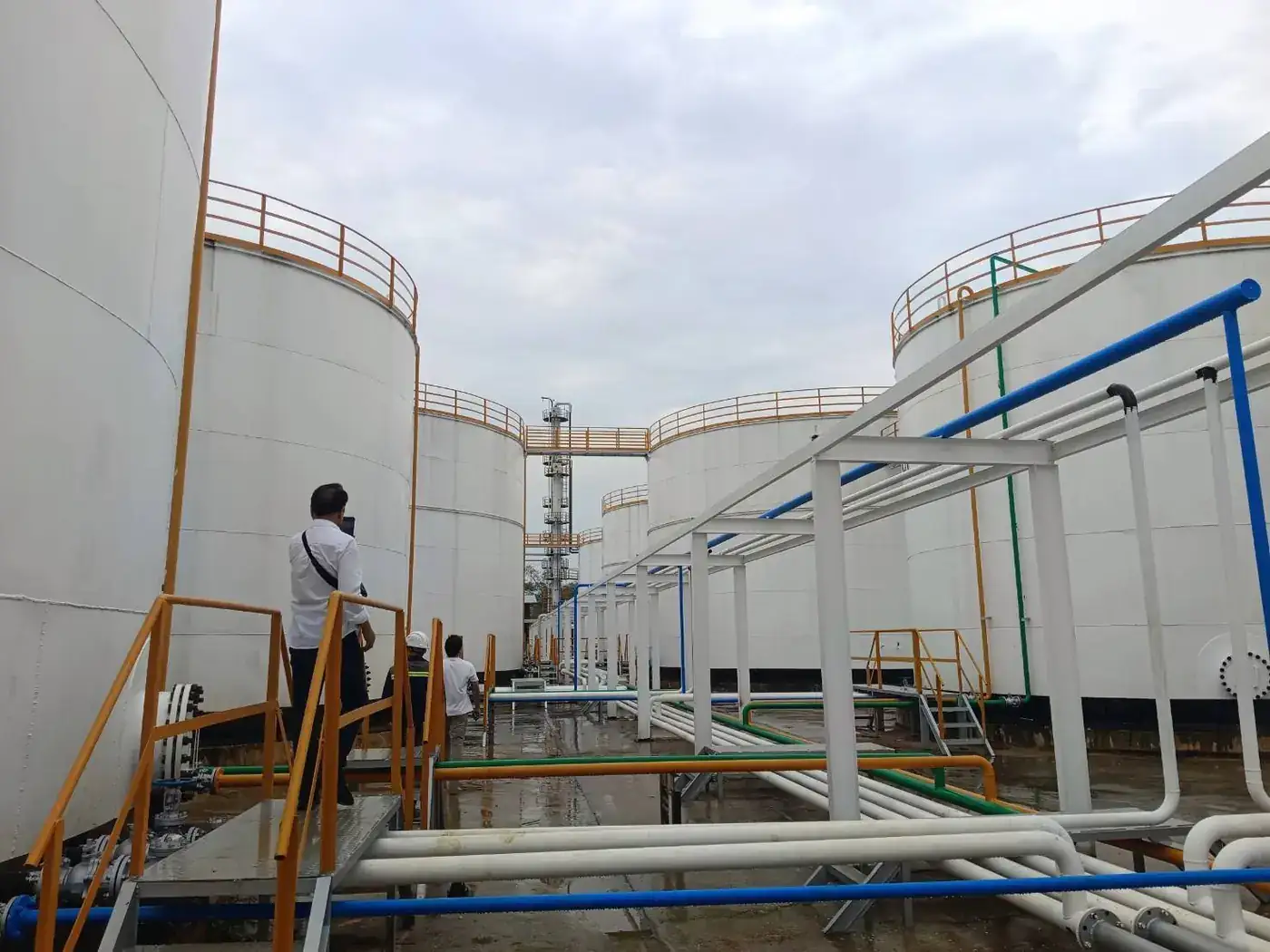 Product tank farm